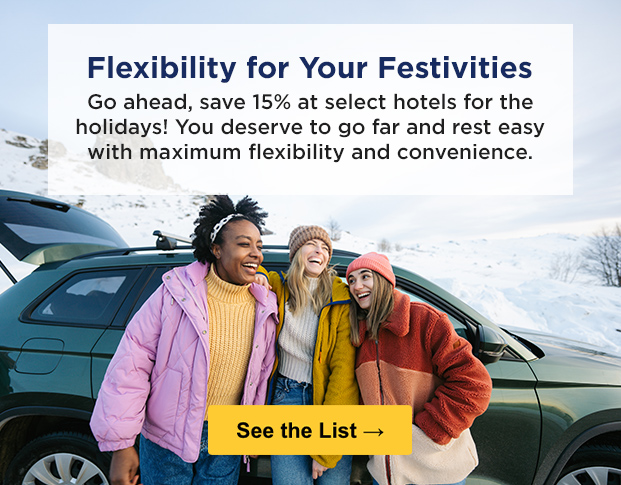 Save 15% or more when you book direct at bestwestern.com